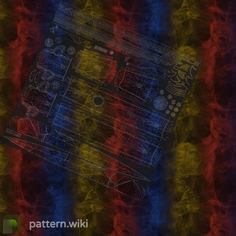 Stiletto Knife Marble Fade seed 27 pattern template