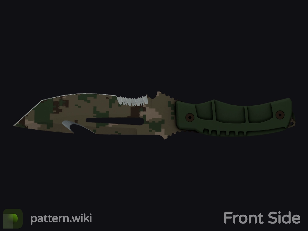 Survival Knife Forest DDPAT seed 154