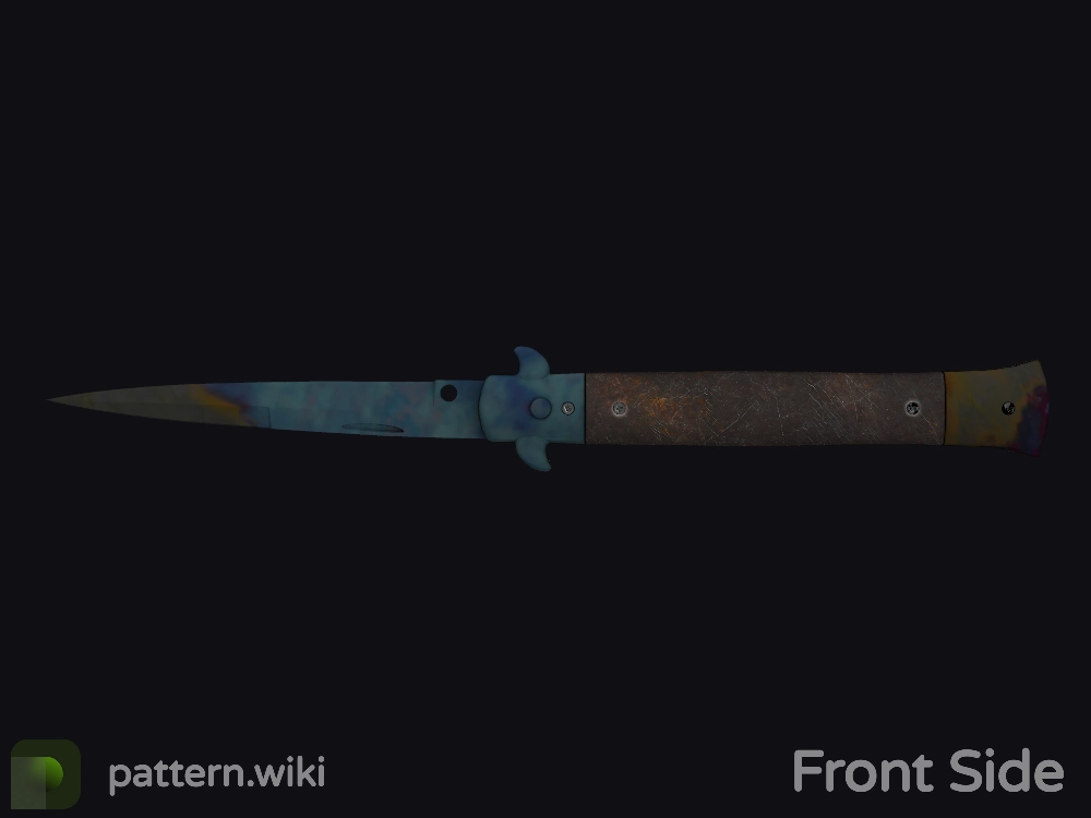 Stiletto Knife Case Hardened seed 74