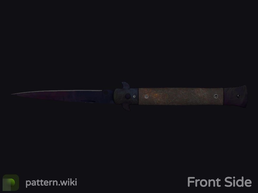 Stiletto Knife Doppler seed 639