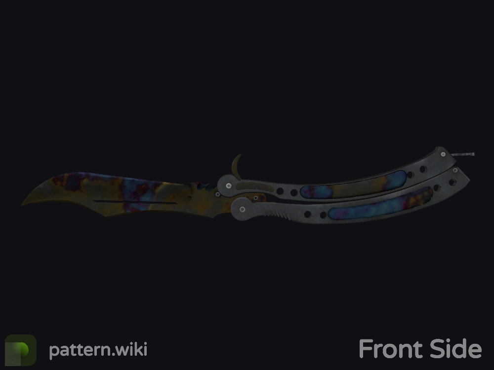 Butterfly Knife Case Hardened seed 287