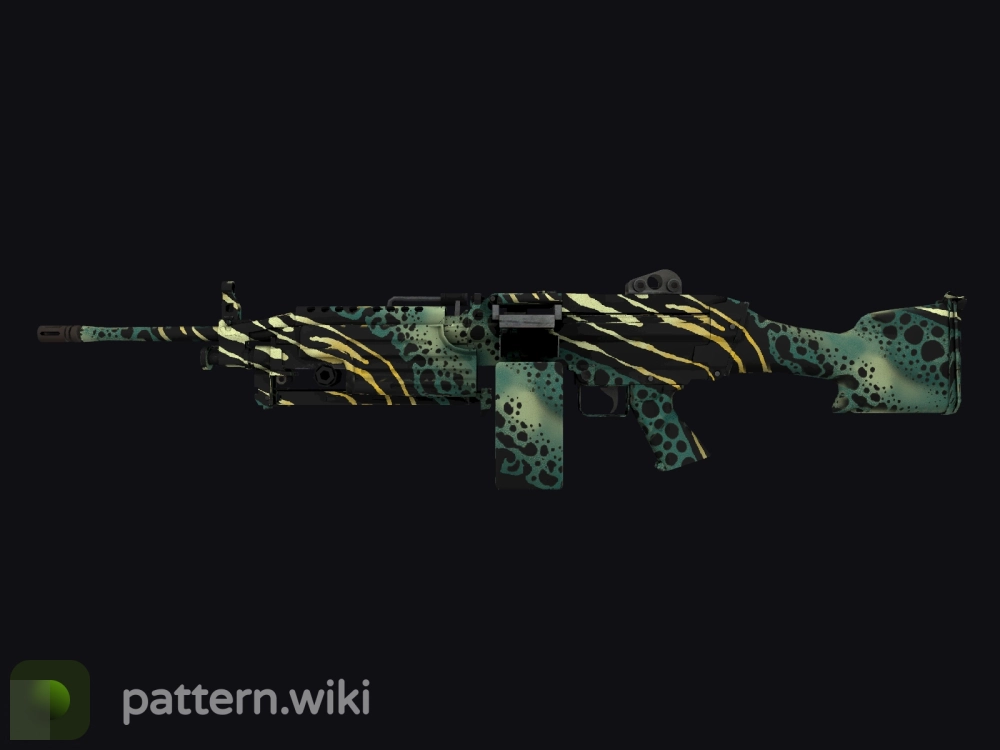 M249 Emerald Poison Dart seed 923