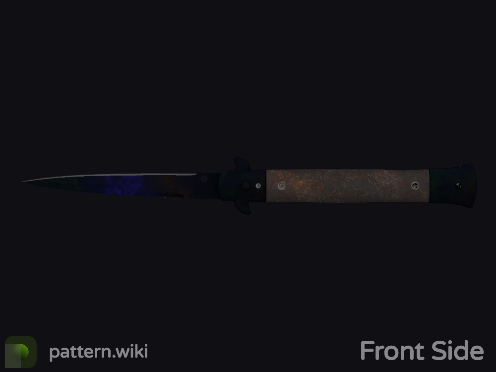 Stiletto Knife Doppler seed 202