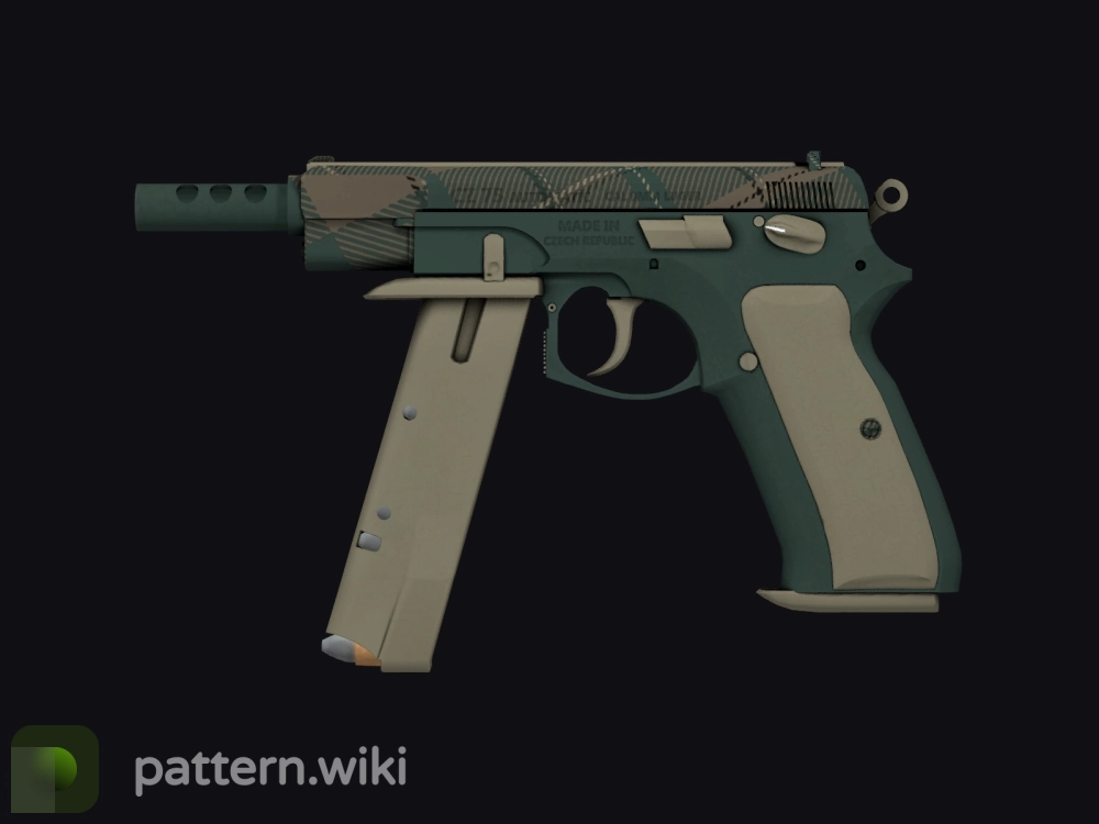 CZ75-Auto Green Plaid seed 860