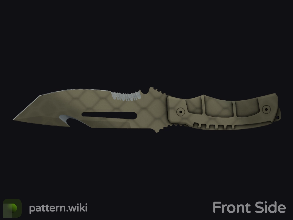 Survival Knife Safari Mesh seed 716