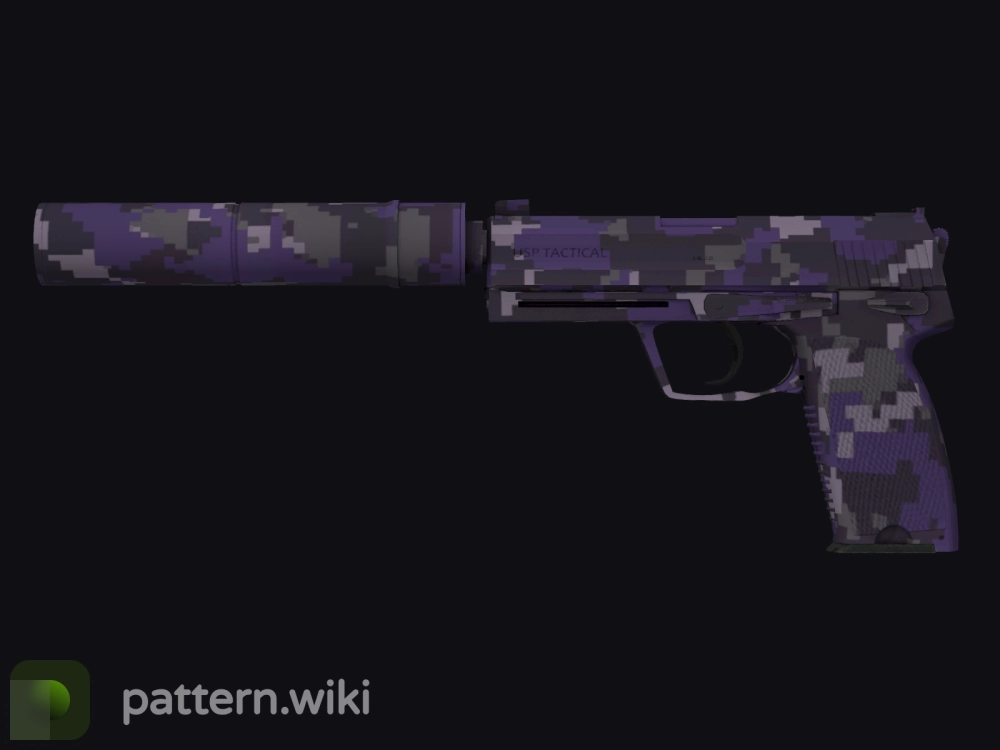 USP-S Purple DDPAT seed 133