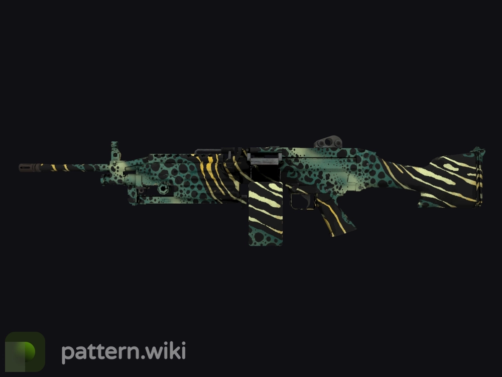 M249 Emerald Poison Dart seed 869