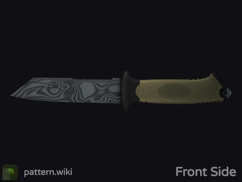 Ursus Knife Damascus Steel seed 138