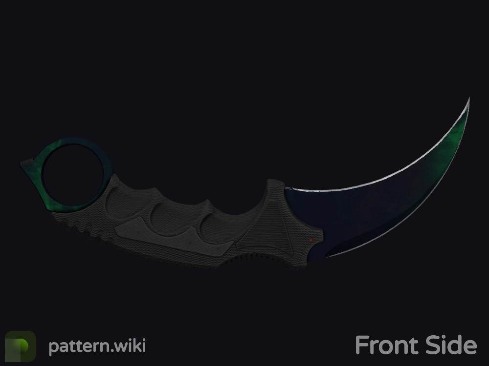 Karambit Gamma Doppler seed 651