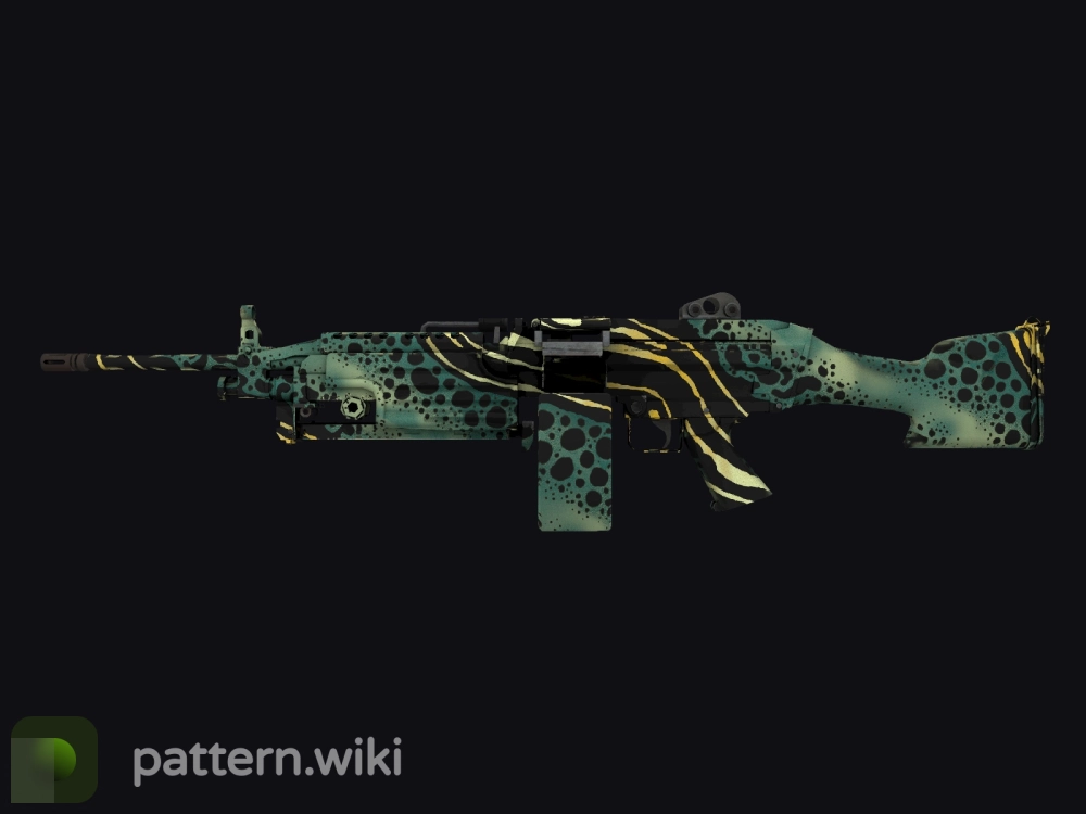 M249 Emerald Poison Dart seed 712