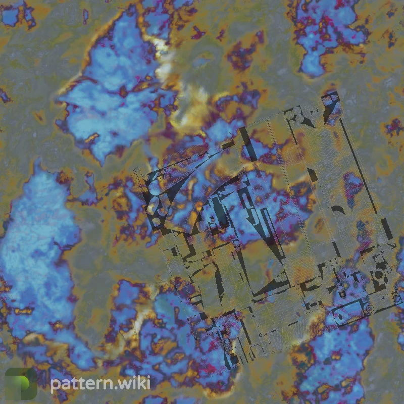 AK-47 Case Hardened seed 815 pattern template