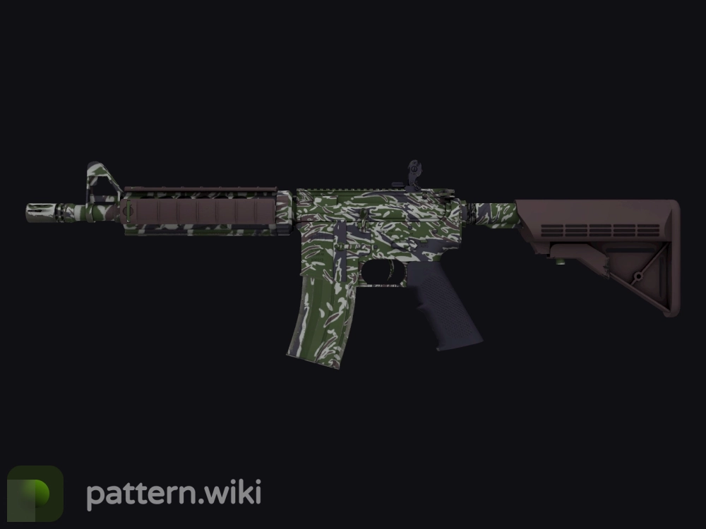 M4A4 Jungle Tiger seed 10