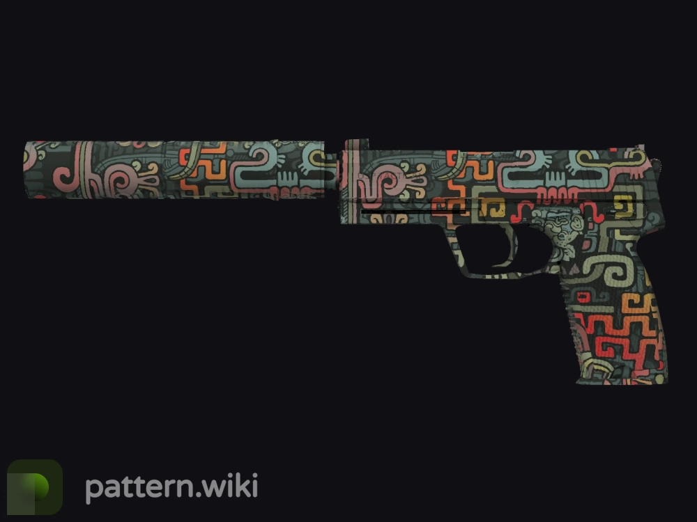 USP-S Ancient Visions seed 604