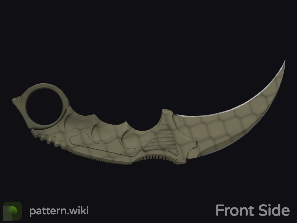 Karambit Safari Mesh seed 206