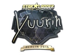 Sticker yuurih (Gold) | Berlin 2019 preview