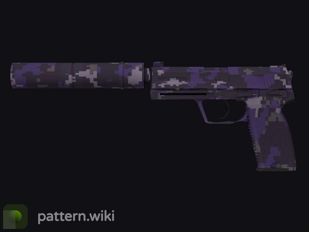 USP-S Purple DDPAT seed 510