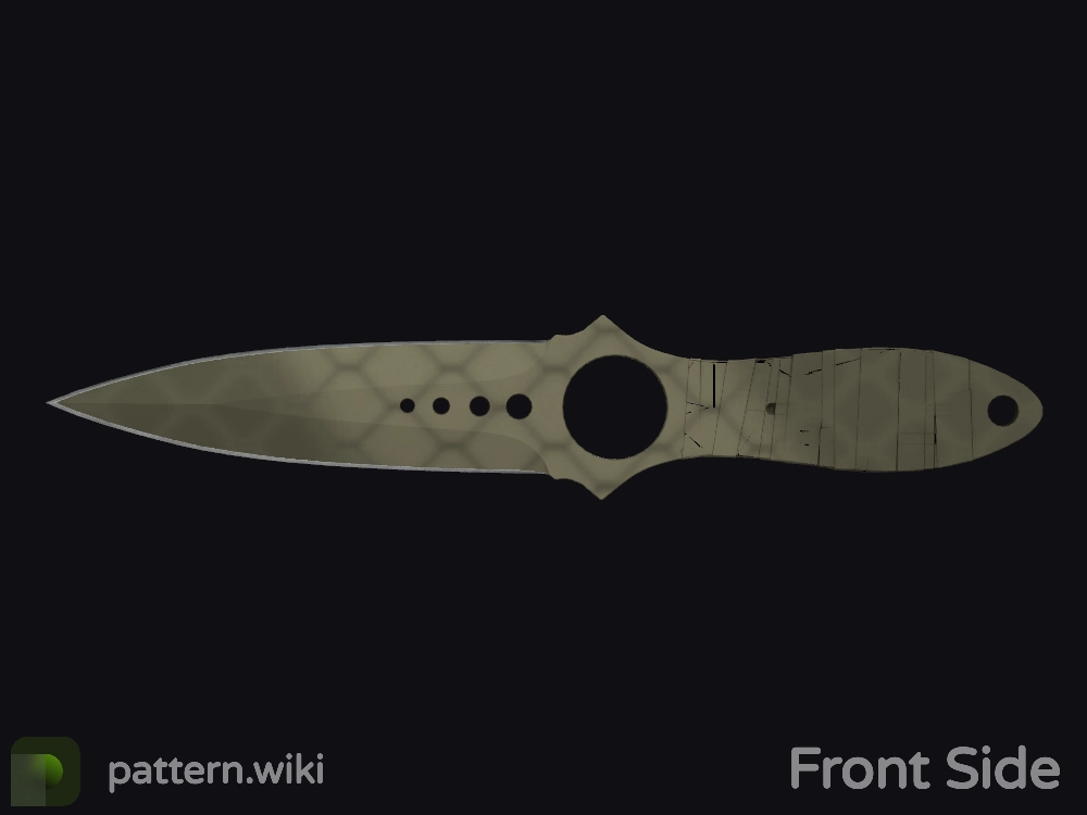 Skeleton Knife Safari Mesh seed 576