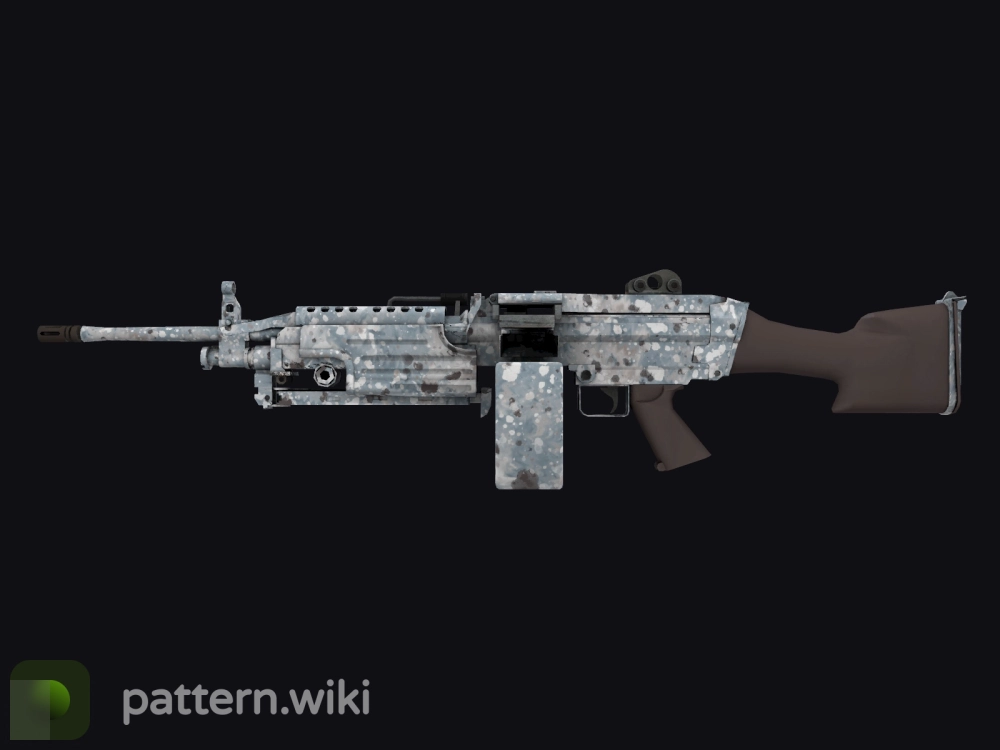 M249 Blizzard Marbleized seed 75