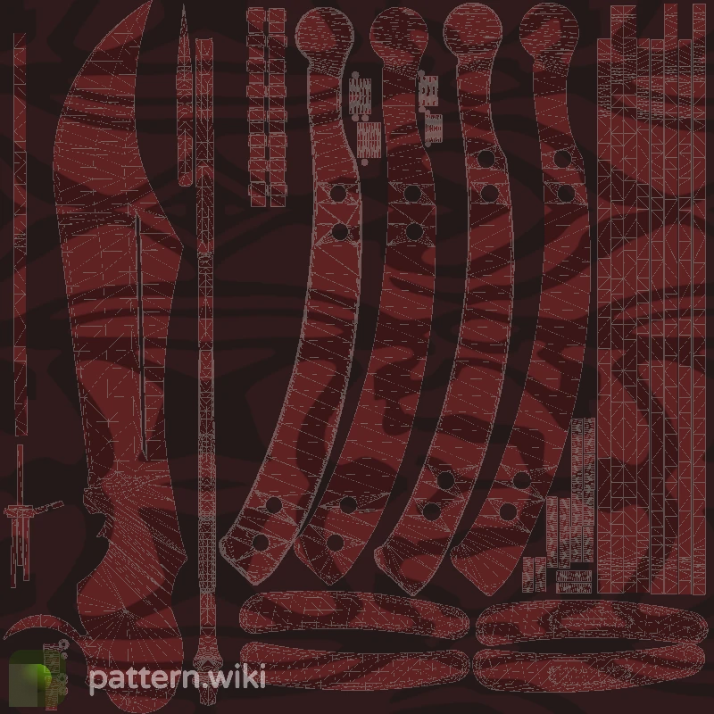 Butterfly Knife Slaughter seed 810 pattern template