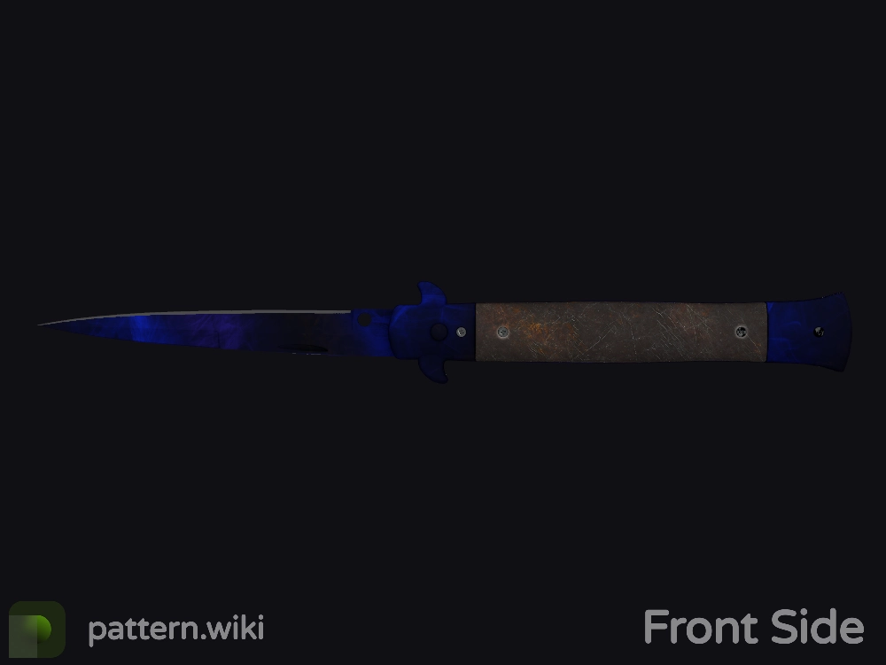 Stiletto Knife Doppler seed 68