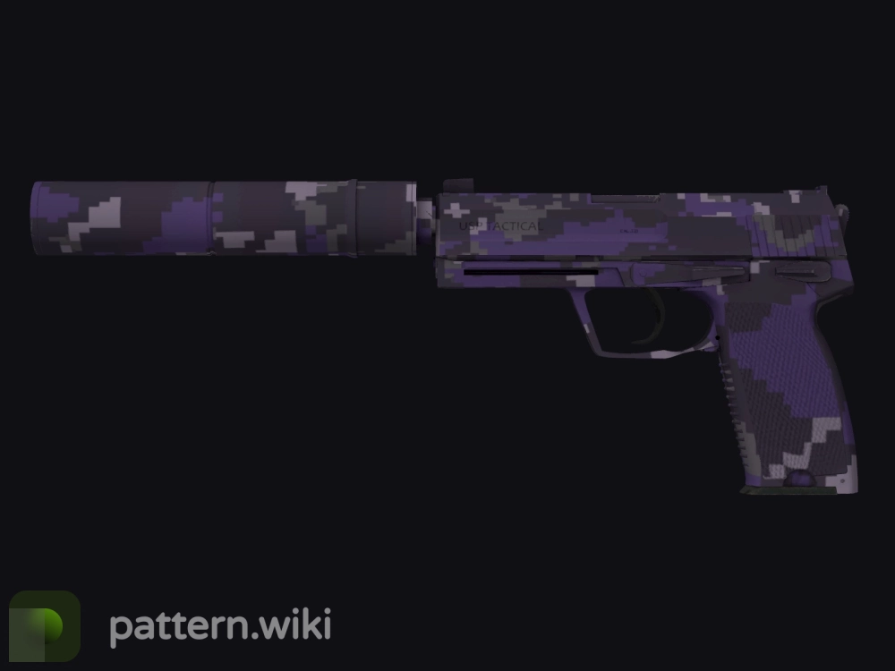 USP-S Purple DDPAT seed 66