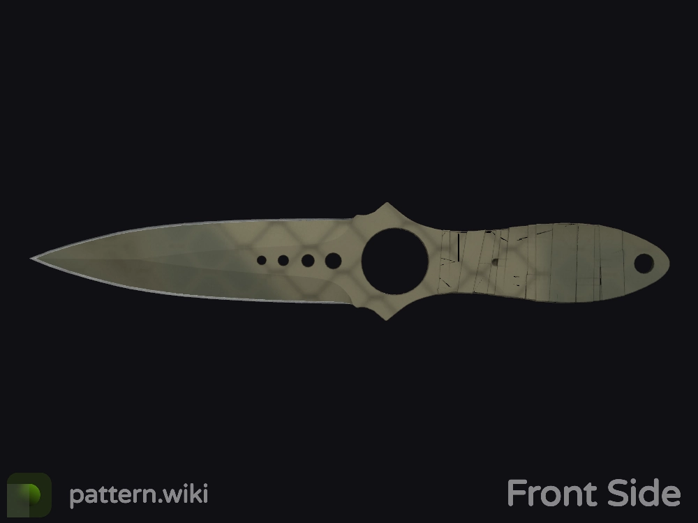 Skeleton Knife Safari Mesh seed 676