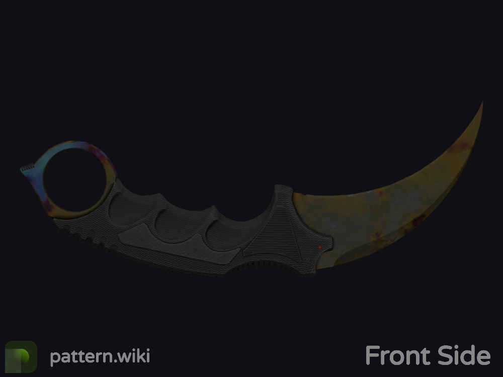 Karambit Case Hardened seed 16