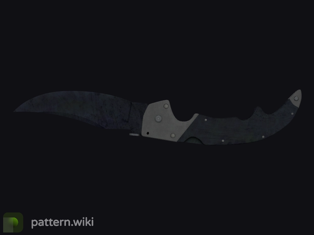 Falchion Knife Blue Steel seed 307