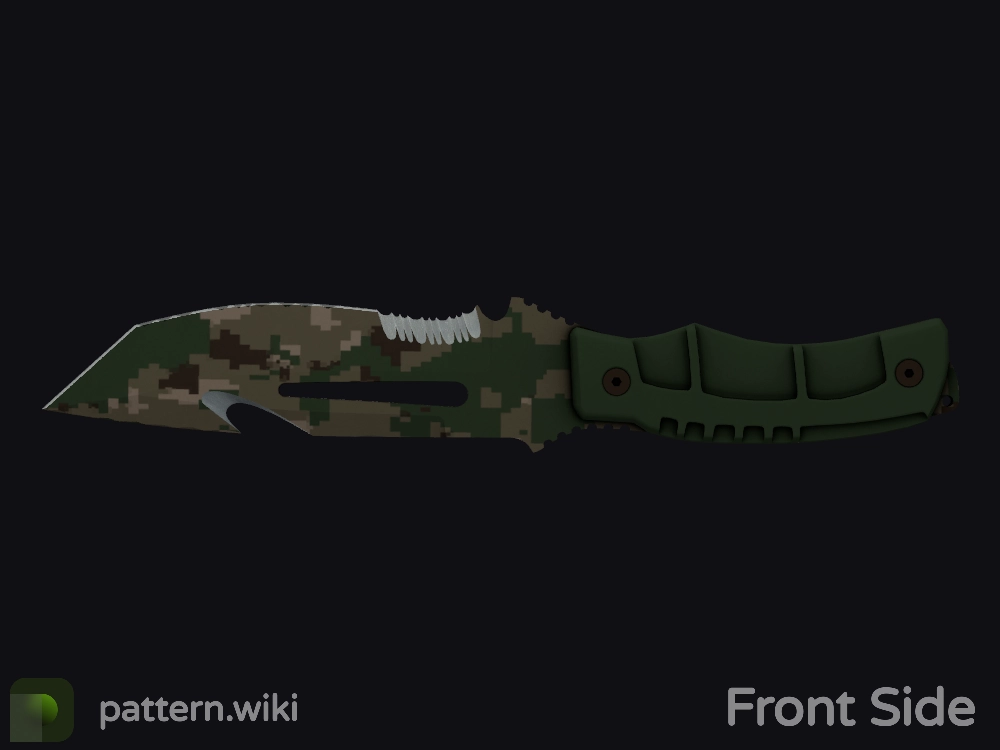 Survival Knife Forest DDPAT seed 510