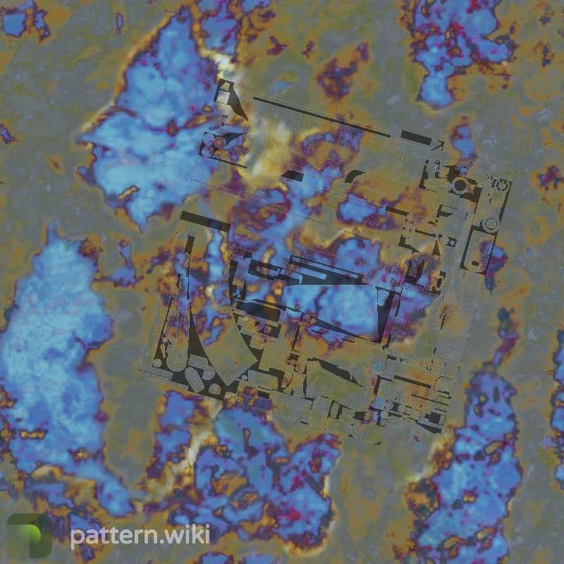 AK-47 Case Hardened seed 745 pattern template