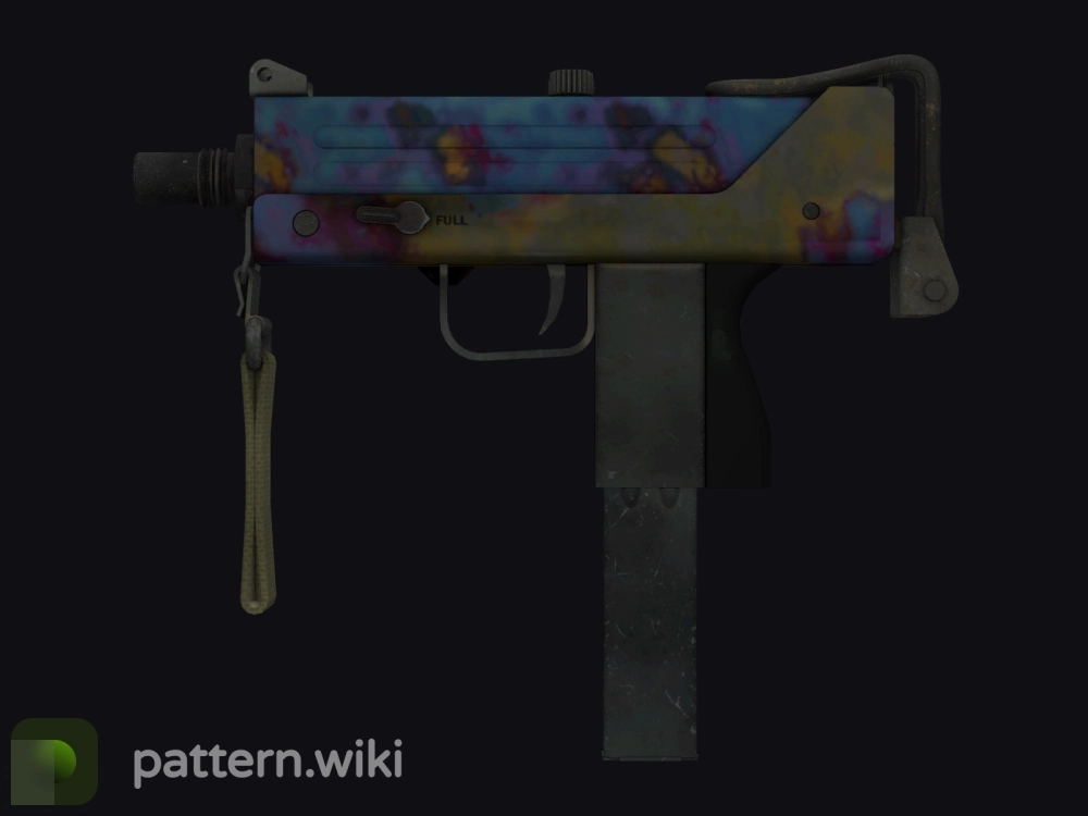 MAC-10 Case Hardened seed 968