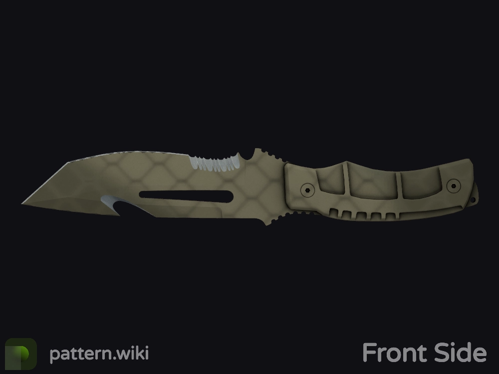 Survival Knife Safari Mesh seed 38