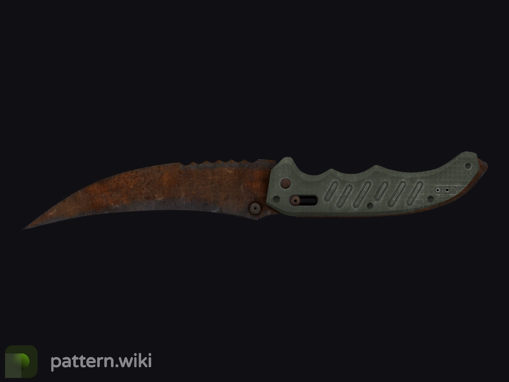 Flip Knife Rust Coat seed 408