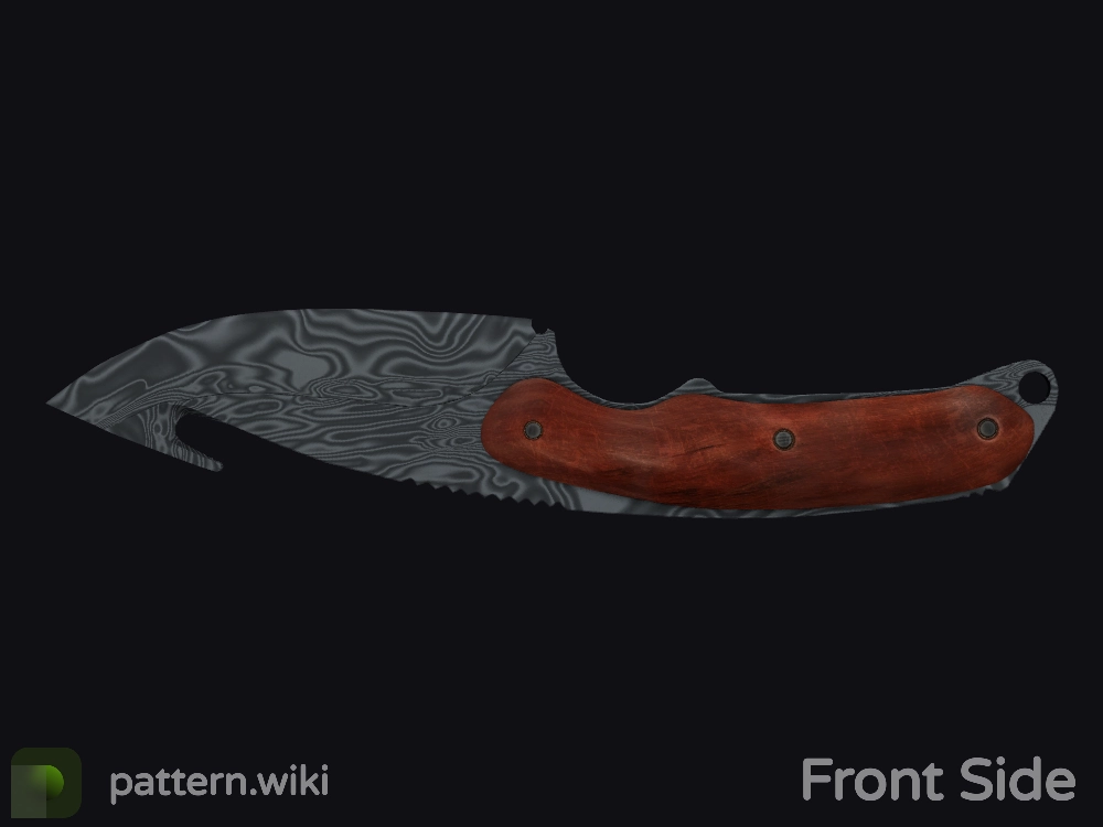 Gut Knife Damascus Steel seed 624