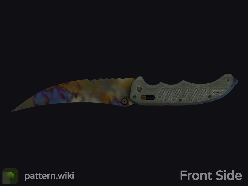 Flip Knife Case Hardened seed 157