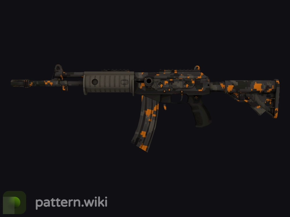 Galil AR Orange DDPAT seed 888