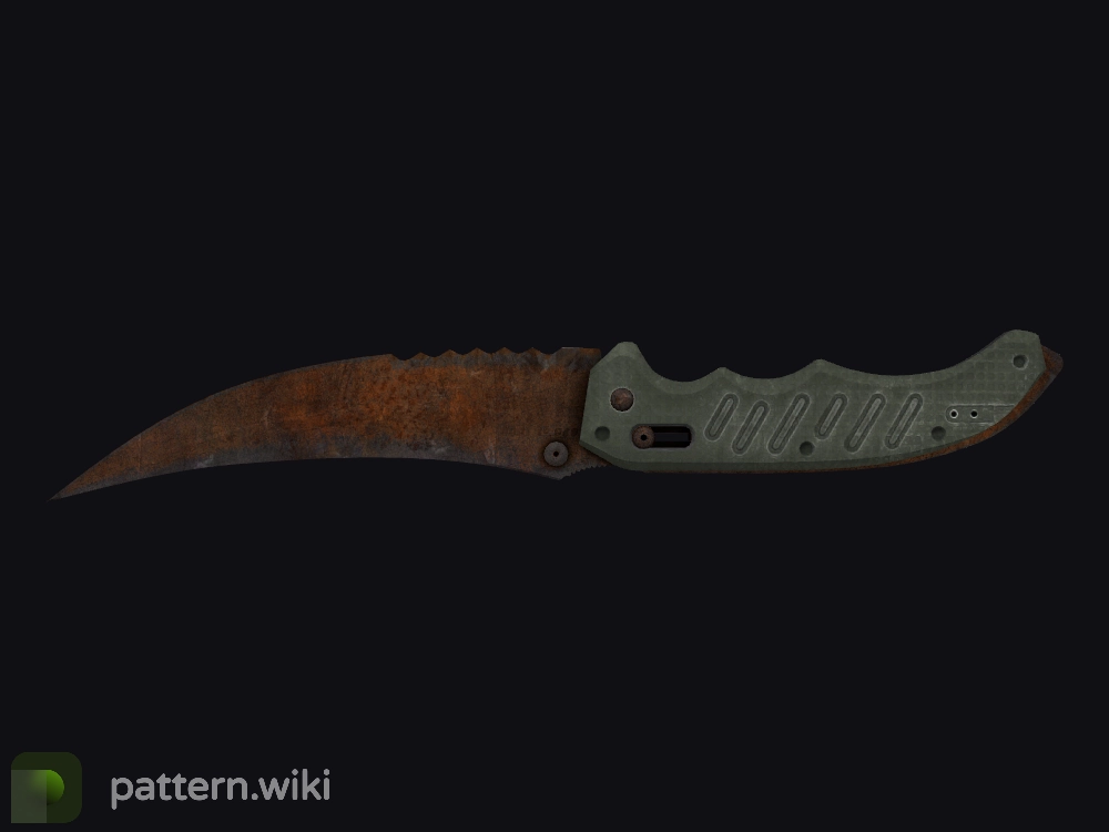 Flip Knife Rust Coat seed 525