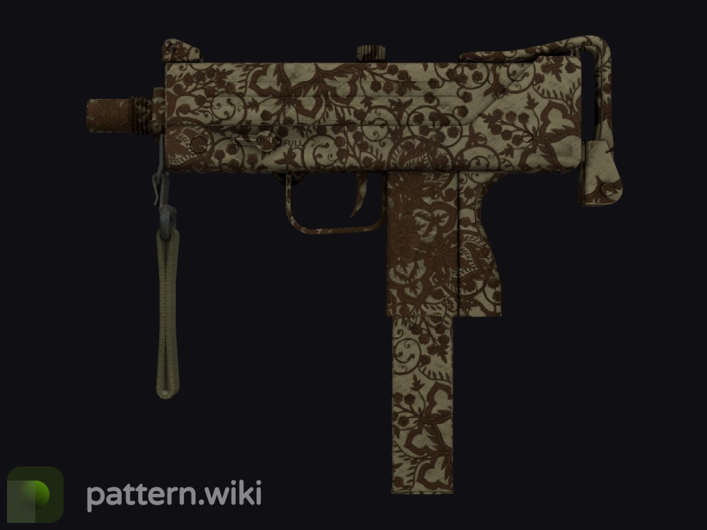 MAC-10 Sienna Damask seed 345