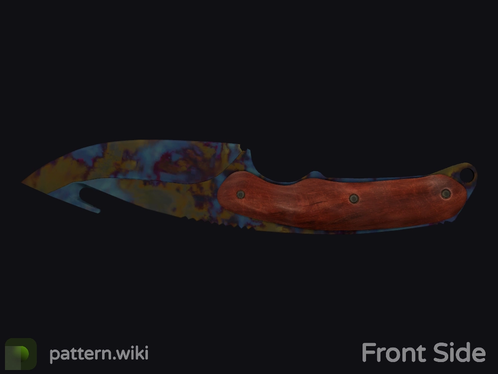 Gut Knife Case Hardened seed 35