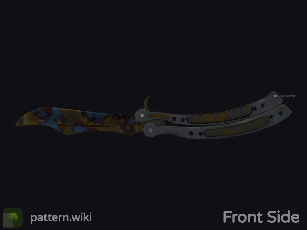 Butterfly Knife Case Hardened seed 626