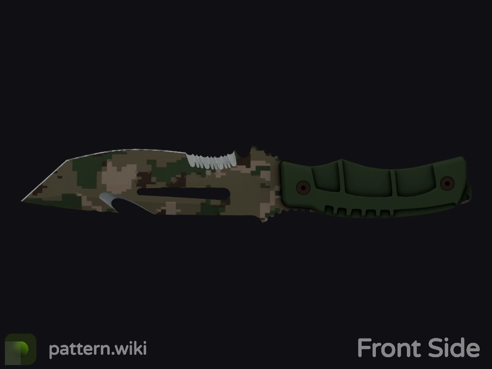 Survival Knife Forest DDPAT seed 276