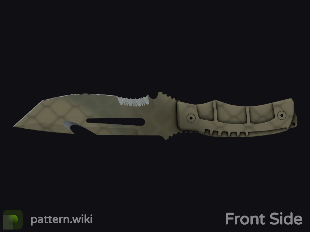 Survival Knife Safari Mesh seed 839