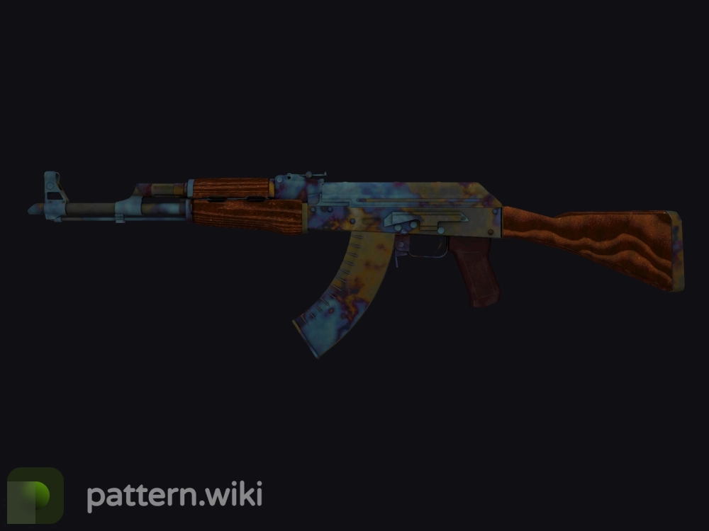 AK-47 Case Hardened seed 209