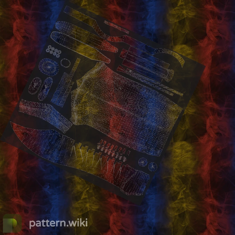 Bowie Knife Marble Fade seed 387 pattern template