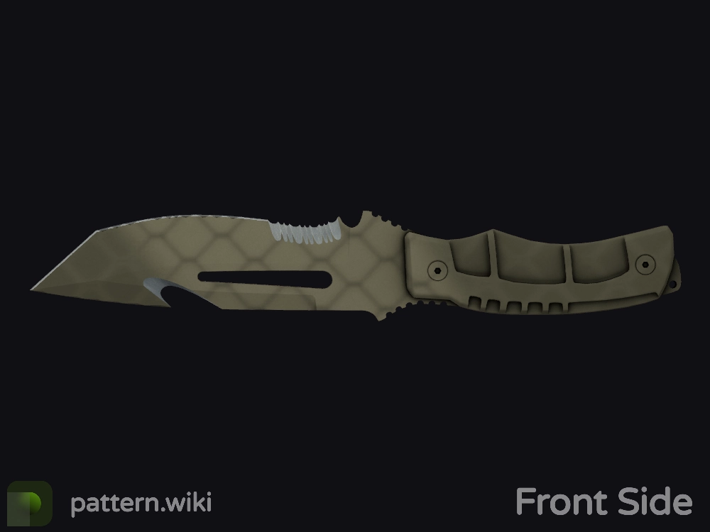 Survival Knife Safari Mesh seed 946