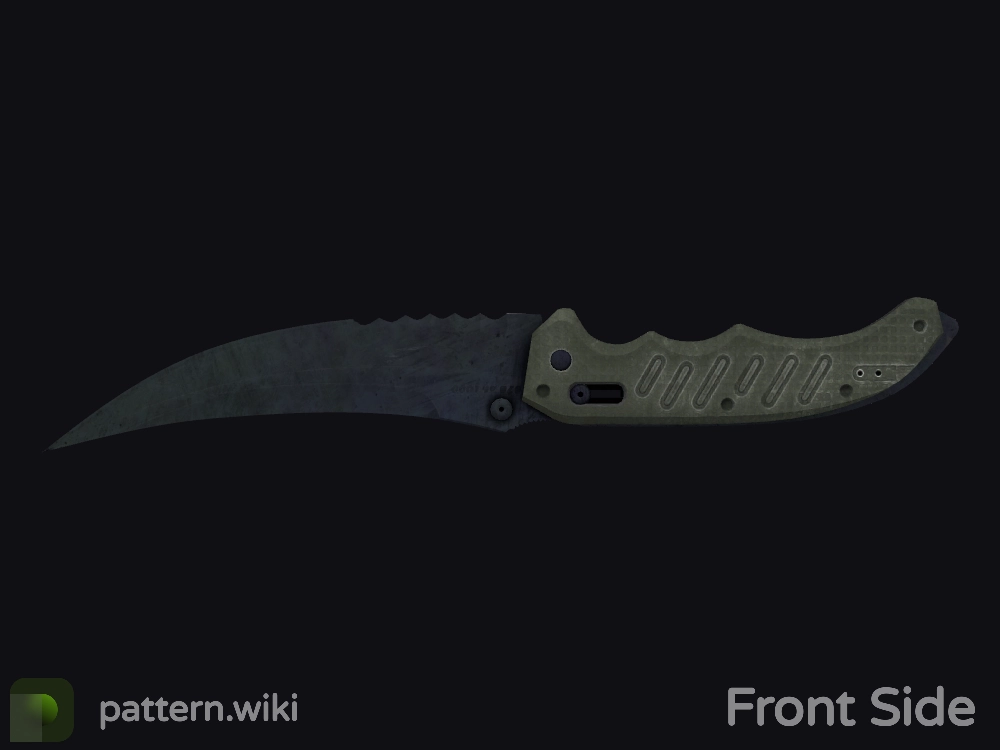 Flip Knife Blue Steel seed 136