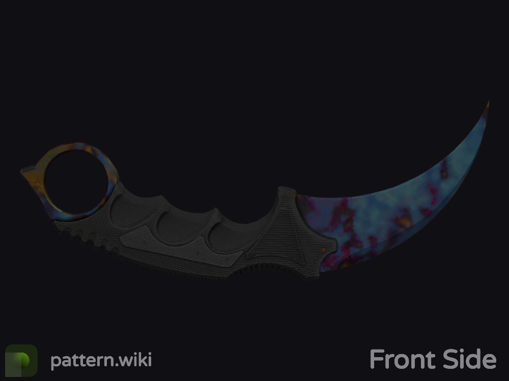 Karambit Case Hardened seed 509