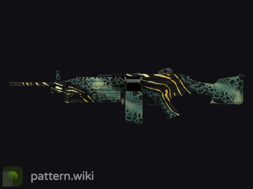 M249 Emerald Poison Dart seed 342