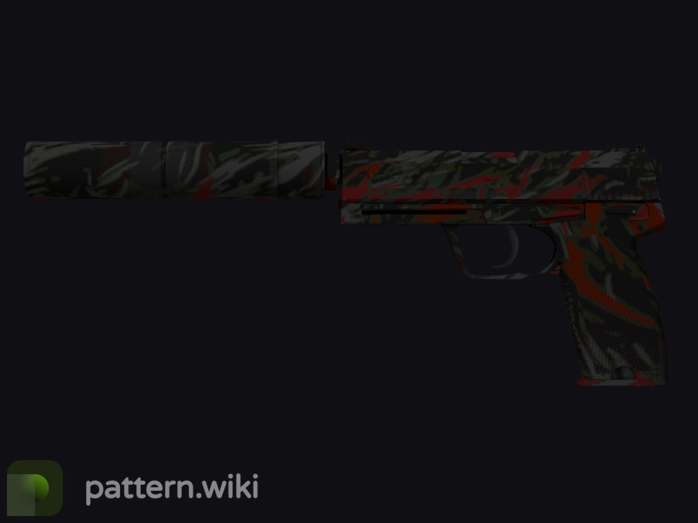 USP-S Blood Tiger seed 206