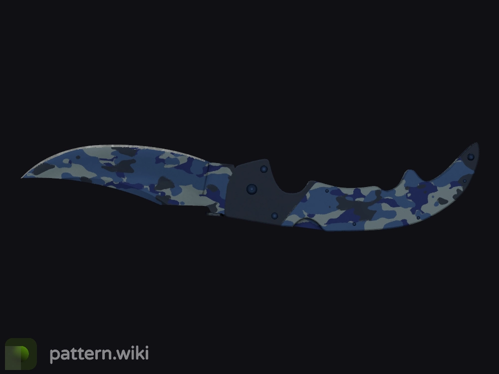 Falchion Knife Bright Water seed 4